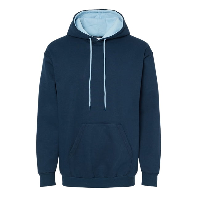 King Fashion KF9041 Two-Tone Hooded Sweatshirt