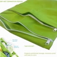 thumbnail image 4 of EUZODNAK 6 Pack Wet Dry Bags for Baby Cloth Diapers Waterproof Wet Bag for Swimsuit or Wet Clothes with Two Zippered Pockets Reusable Travel Beach Pool Gym Bag for Wet Clothes, 6 Colors, 4 of 9