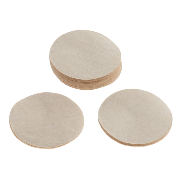 100 Filtros Desechables Naturales Del Café Del Papel de Brown de Los Reemplazos Sunnimix Papel de filtro de café desechable