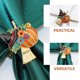 thumbnail image 3 of 4 Piezas de Anillos de Servilleta de Halloween, Porta Servilletas de de Calabaza, Hebillas de Servilleta, Suministros para Fiestas de Halloween, Decoraciones de Mesa, 3 of 5