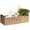 Beige, variant on Homaryx Round Paper Rope Storage Basket Wicker Baskets for Organizing with Handle Decorative Storage Bins for Countertop Toilet Paper Basket for Toilet Tank Top Small Baskets,Black