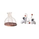 thumbnail image 1 of Portacorchos de vino,Soporte de metal para corcho de vino,tapón de exhibición para vino,Esculturas de elefantes,Estatuas de elefantes,decoración del hogar,artesanías de cerámica,Figuras de, 1 of 8