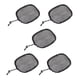 thumbnail image 2 of Paquete de 5 pelucas elástic tela para gorro de costura transpirable Cuadrado Zulema Peluca haciendo tapa de tejido, 2 of 7