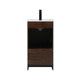 thumbnail image 6 of Elegant Kitchen and Bath 18 Inch Single Bathroom Vanity In Mango Wood, 6 of 7