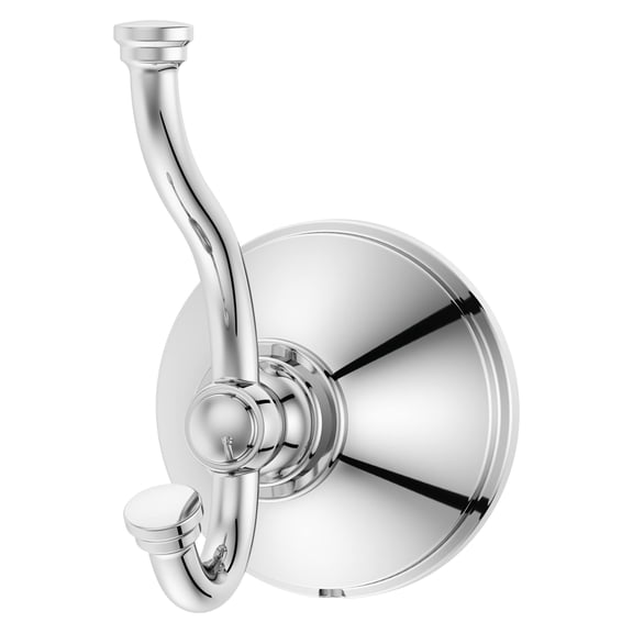 Pfister Visalia Double Robe Hook in Polished Chrome