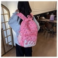 thumbnail image 5 of 3-in-1 Ice Cream Cone Print Bookbag Set with Insulated Lunch Bag and Pencil Case, Sweet Sprinkles Pattern School Backpack Set, Travel Daypack with Shoulder Bag for College Campus, 5 of 9