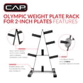 thumbnail image 3 of CAP Barbell Olympic Plate Tree Rack, 3 of 8