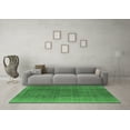 thumbnail image 3 of Ahgly Company Indoor Rectangle Oriental Emerald Green Industrial Area Rugs, 7' x 9', 3 of 4