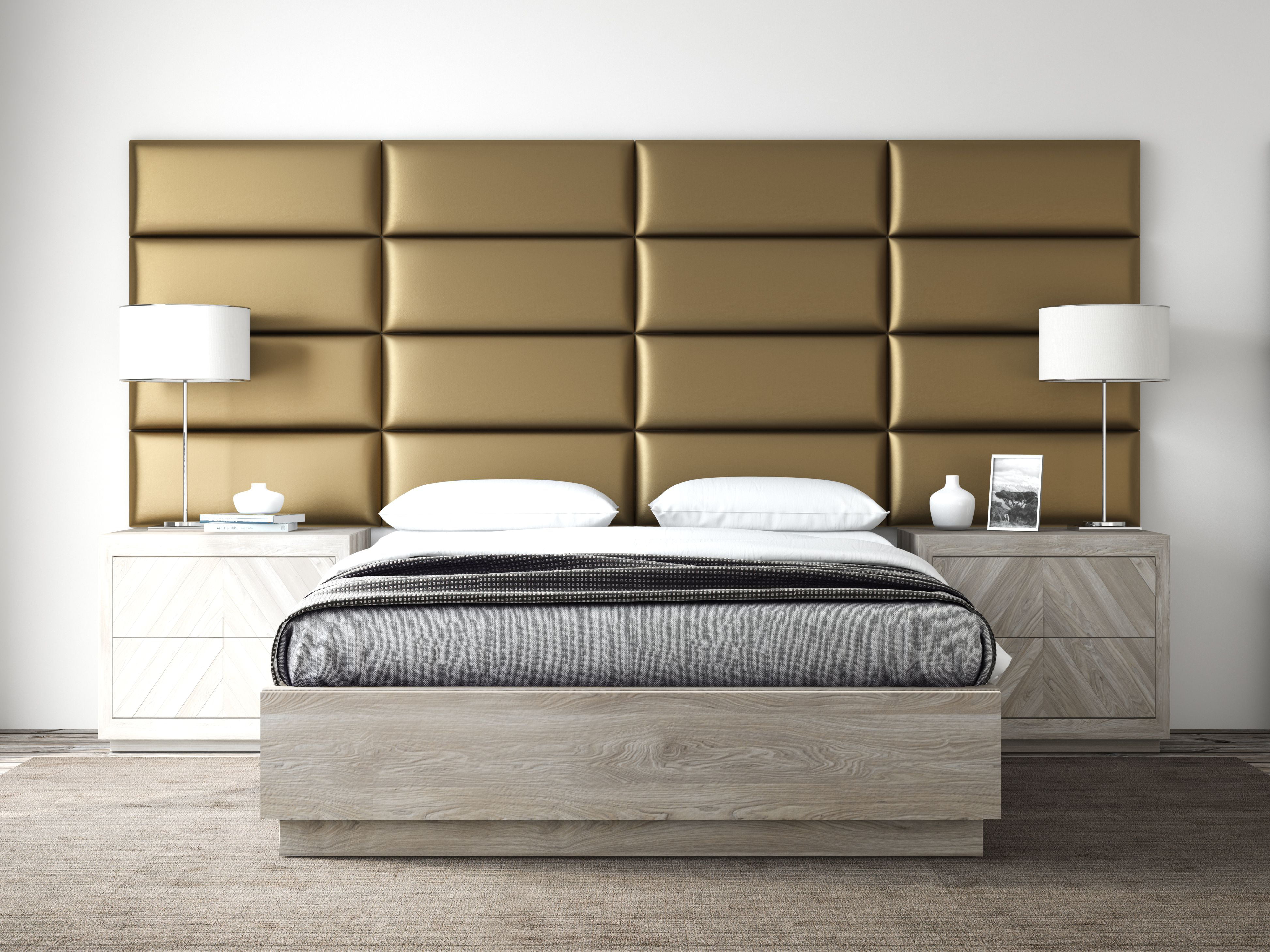 Monterey Upholstered Headboards - Accent Wall Panels - Packs Of 4 ...