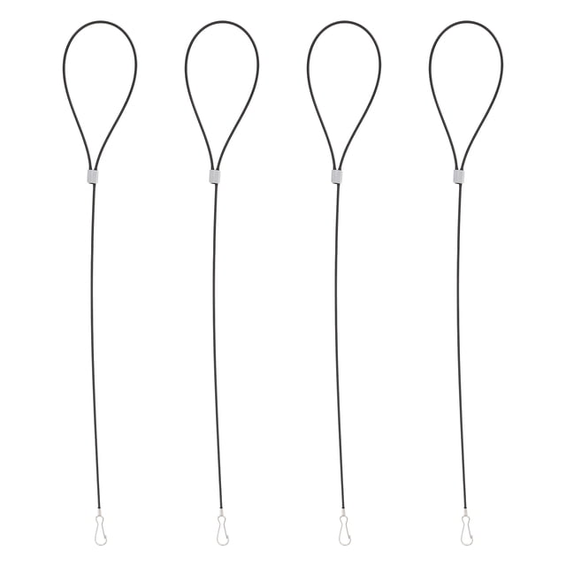 4pcs Gate Latch Cable Pull Stainless Steel Gate Latch Cable Adjustable Gate Pull Cord