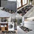 thumbnail image 2 of Pioneer Flower Floral Print Pattern Kitchen Rug Mat,Kitchen Runner Rugs Non Skid Washable,Decorative Kitchen Floor Mats for Kitchen,Sink,Laundry,17"X47", 2 of 5