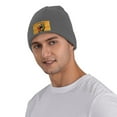 thumbnail image 5 of XMXT Winter Casual Beanie Hats for Men Women, Black History Day Patterns Unisex Adult Cap Warm Daily Knit Hat Skull Caps, Deep Heather, 5 of 9