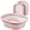 Pink, variant on 2 Pack Collapsible Wash Basin Set, Foldable Dish Tub Portable Plastic Sink for Kitchen, Camping, RV, Laundry, Cleaning - Green
