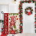 thumbnail image 6 of Christmas Gnome Garden Flags for Outside, Winter Christmas Welcome Garden Flags 12.5x18 Double Sided, Christmas Tree Gnome Small Holiday Lawn Flags, Winter Gnomes Decorations for Yard Farmhouse, 6 of 6