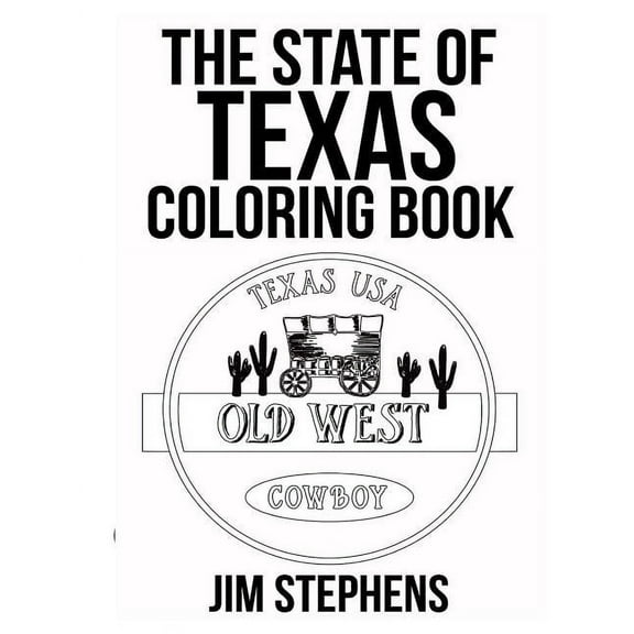 The State of Texas Coloring Book, (Paperback)