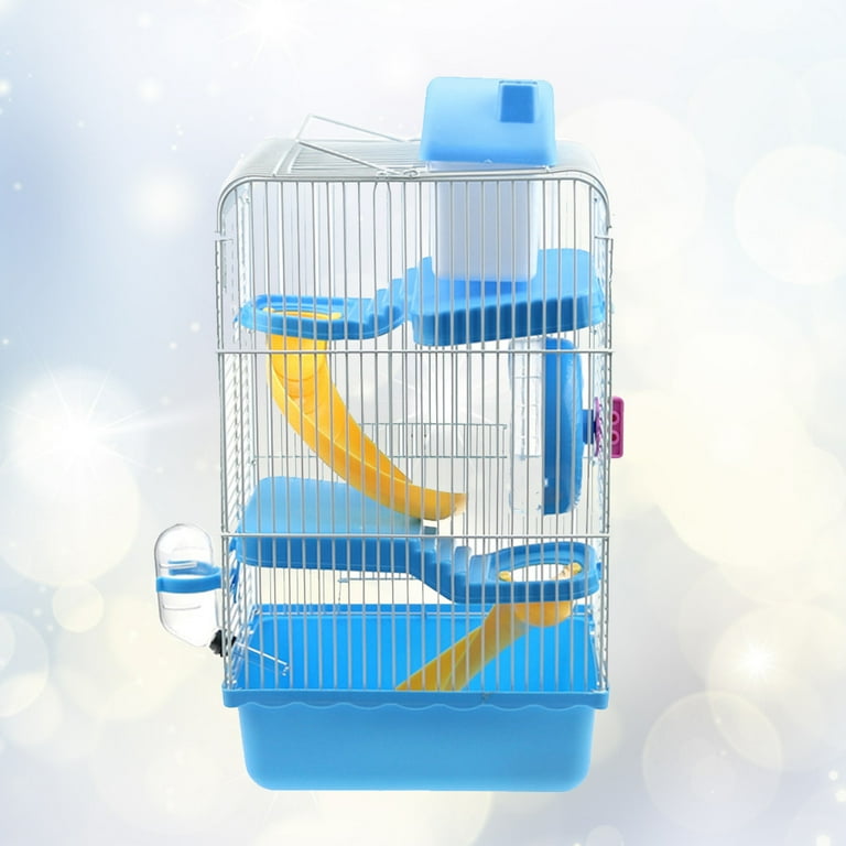 Frcolor Cage Hamster Portable Wheel Tunnel Heaven Pet Gerbil Rat