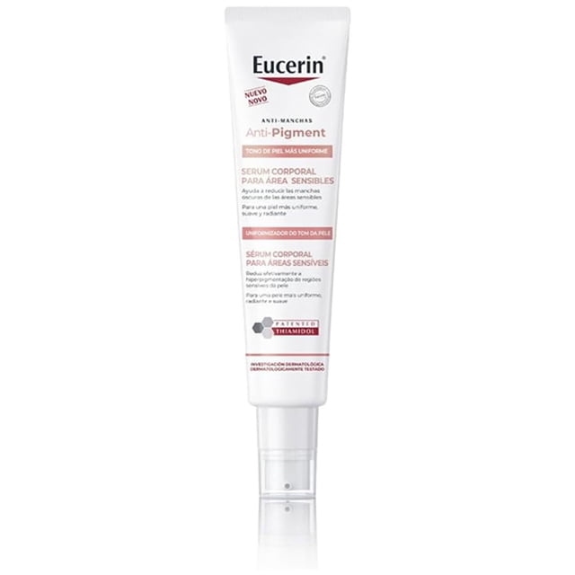 EUCERIN Anti-Pigment Serum Corporal Para Áreas Sensibles (75ml) Sérum Corporal para Áreas Sensibles | Reduce Manchas Oscuras y Unifica el Tono | Con Thiamidol, &Aa