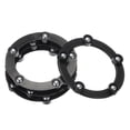 thumbnail image 1 of Soporte giratorio Uxcell de 2" con bola de acero Lazy Susan 0.06x1.57" Negro 4 piezas, 1 of 5