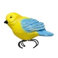 thumbnail image 4 of Maceta decorativa con forma de pájaro de simulación, escultura artística de resina, animal decorativo para azul, 4 of 8