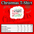 thumbnail image 2 of Gildan Men's Naughty Nice Graphic Tee for Christmas, Short Sleeve Black Holiday T-Shirt, S Size, 2 of 5