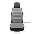 thumbnail image 3 of COM1950s One-Piece Car Seat Cushion and Backrest,Ventilated Cooling Car Cushion with 3D Airflow Design,43X20 Inch Breathable Seat Pad for Summer,Multi-Point Support Universal Fit Auto Office Chair, 3 of 8