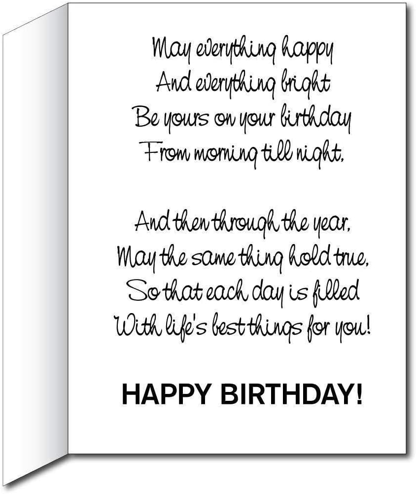 VictoryStore, Giant Birthday Card, Full Color BIrthday Cake Design, 3 Foot Card, Includes Jumbo Envelope, 12429