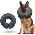 thumbnail image 1 of GFDYREE Soft Dog Cone for Large Dogs, Inflatable Dog Donut Collar Recovery Alternative After Surgery, Cone for Dogs After Surgery to Stop Licking and Prevent from Biting or Scratching, 1 of 7