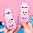 thumbnail image 4 of LNMQLPDBS Toddler Boy Sandals Summer Cartoon Decoration Open Toe Flat Hot Led Luminous Slippers for Kids Comfort Soft Sole Toddler Jelly Sandal Casual Kids Slippers Boys Pink 9-9.5 Years, 4 of 4