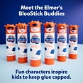 thumbnail image 4 of Elmer's BlooStick Buddies Glue Sticks, Disappearing Blue, 6g, 12 Count, 4 of 11