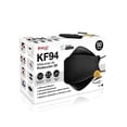thumbnail image 1 of Best Trading 50 Cubrebocas KF94 Mascarilla de Protección Certificada, Tapabocas tipo Coreano con 4 Capas de Protección contra Partículas, Ajustador Nasal Oculto, Tecnología Ligera (Negro), 1 of 5