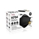 thumbnail image 1 of Best Trading 50 Cubrebocas KF94 Mascarilla de Protección Certificada, Tapabocas tipo Coreano con 4 Capas de Protección contra Partículas, Ajustador Nasal Oculto, Tecnología Ligera (Negro), 1 of 5