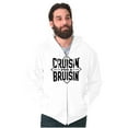 thumbnail image 5 of Cruising a Bruising Fight Rebel Punk Zip Hoodie Sweatshirt Men Brisco Brands S, 5 of 6