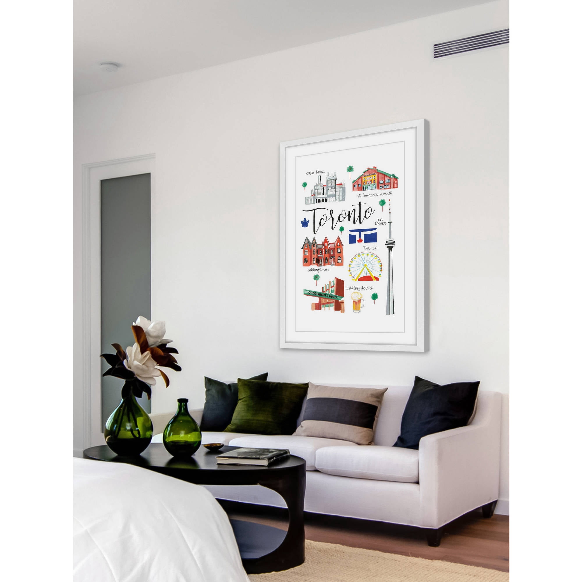 Marmont Hill "Toronto Life" by Molly Rosner Framed Painting Print