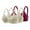 Wine, variant on Fatuov Women's Wirefree Bras Plus Size Push Up Embroidery Full Coverage Soft Daily Bras for Casual Seamless Lace T-Shirt Bras, 3-Pack, Beige, 38B