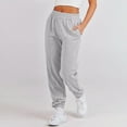 thumbnail image 3 of BLVB Womens Cinch Bottom Sweatpants High Waist Sporty Gym Athletic Jogger Pants Casual Baggy Lounge Trousers with Pockets, 3 of 8