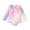 Pink, variant on Bagilaanoe Toddler Baby Girl One-Piece Swimsuit Gradient Color Long Sleeve Zipper Rashguard Swimwear 6M 12M 2T 3T 4T Kids Ruffle Bathing Suit