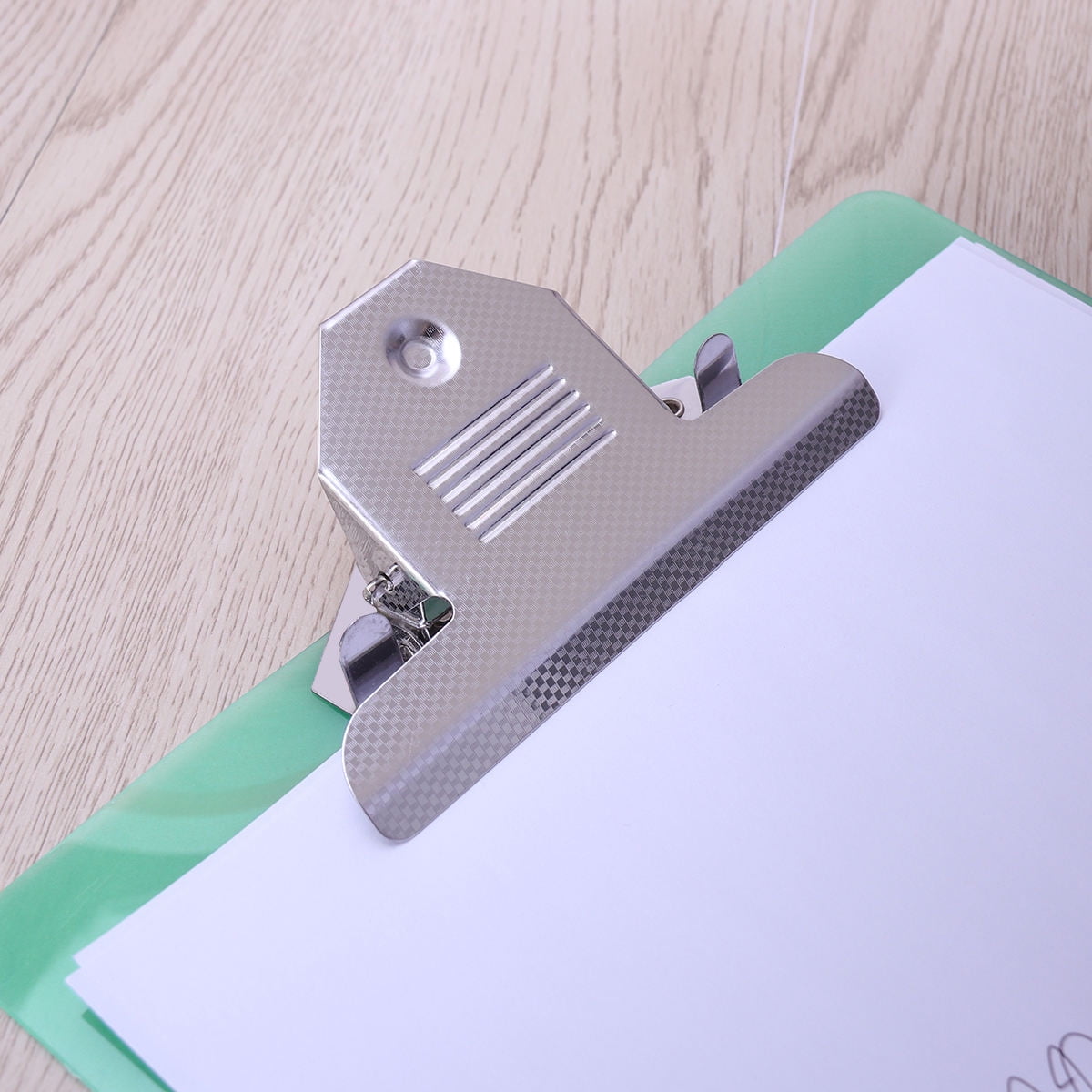 HEMOTON  6 Pcs Binder Small Clip Boards Restaurant Server Bill Book Green