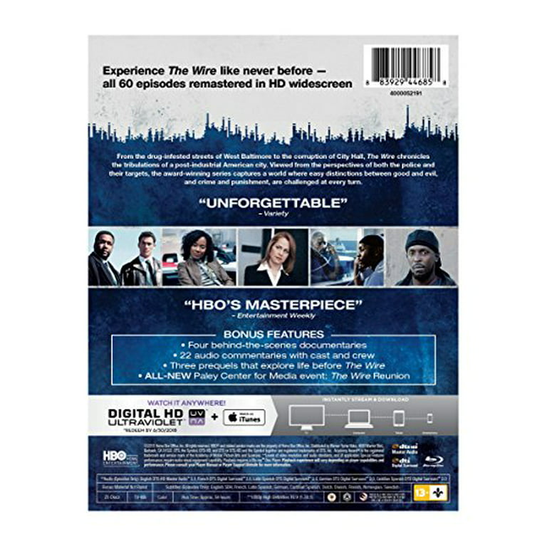 Best Buy: The Wire: The Complete Seasons 1-4 [19 Discs] [DVD]