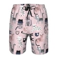 thumbnail image 3 of Fotbe Cat Trajes de Baño Estampados para Hombre, Shorts de Verano de Secado Rápido, Ropa de Playa, Bañadores-3X-Large, 3 of 6