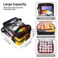 thumbnail image 3 of Brain Double Layered Insulated Refrigerated Lunch Bag with Two Compartments - Large Capacity Handheld Lunch Bags, 3 of 6