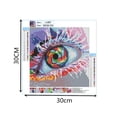 thumbnail image 2 of MINKUROW 5D DIY Diamond Art and Craft Painting Kits Full Drill,Crystal Rhinestone Cross Stitch Embroidery Canvas Painting Pictures by Numbers for Kids Adults Gifts Home Wall Decor 30x30 cm Eyes, 2 of 6