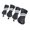 Black, variant on Golf Club Head Cover Hybrid Head Cover with Tags Driver Woods Headcovers Accs PU Blue