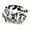 Black White, variant on QinGoo Marbled Acetate Hair Claw Clip Non-Slip Strong Hold Thick Hair Jaw Clip for women 1 Count, 2.8 Inch, Tortoise