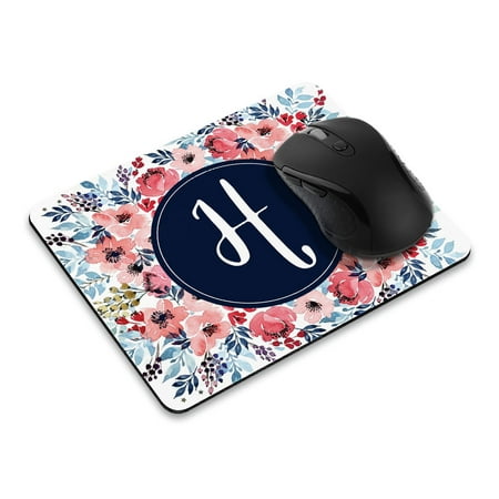 WIRESTER 8.66x7.08 in Rectangle Mouse Pad with Non-Slip Rubber Base for Computers  Laptop  Office & Home - Watercolor Flower H price history on PriceWatchPro
