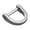 Titanium 12 inner di, variant on U Shape Horseshoe D Buckle Clip D Rings Locking Shackle Horseshoe Screw D Rings