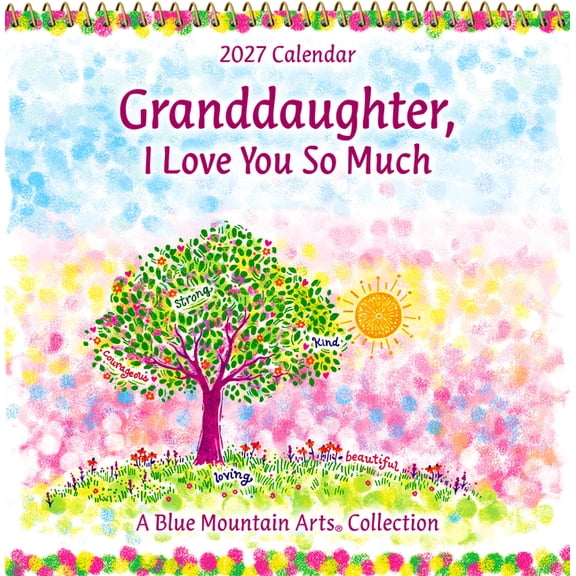 2027 Granddaughter, I Love You So Much, (Paperback)
