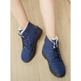thumbnail image 3 of Ymiytan Hiking Boots Flats Snow Boots Non-slip Fashion Ankle Boots Shoes for Women, 3 of 5