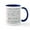 White/Navy Inside, variant on CafePress - Rules Of Grammar Mug - 11 oz Ceramic Mug - Novelty Coffee Tea Cup