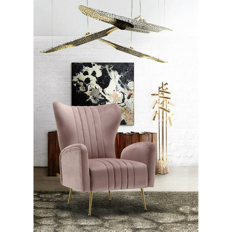 Meridian Furniture Opera Velvet Accent Chair Meridian Furniture Opera Velvet Accent Chair