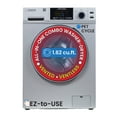thumbnail image 3 of Equator Pet Compact 110V Vented/Ventless 15 lbs Sani Combo Washer Dryer Silver, 3 of 20